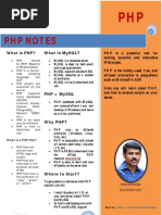 PHP Notes by Vikas Kadakkal