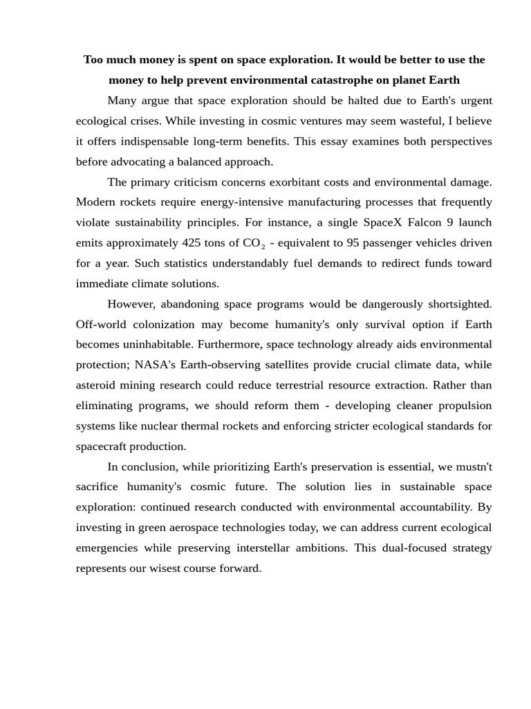 Space Exploration Pdf