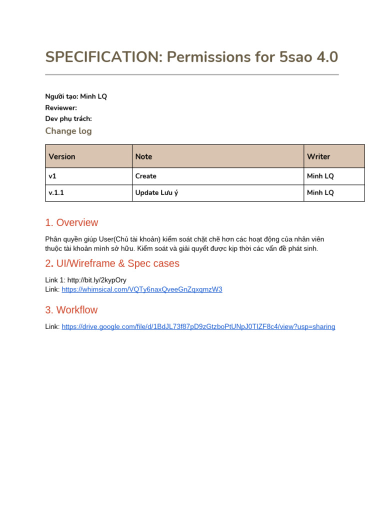 [5 sao] - Permissions | PDF