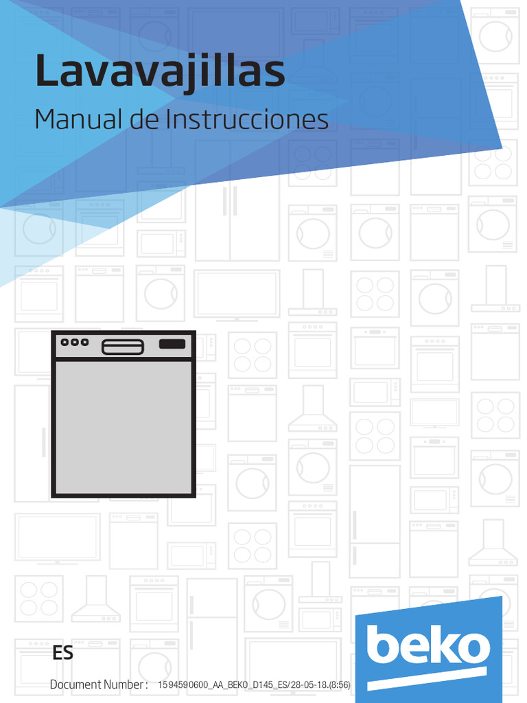 Lavavajillas Beko Manual | PDF | Lavavajillas | Residuos