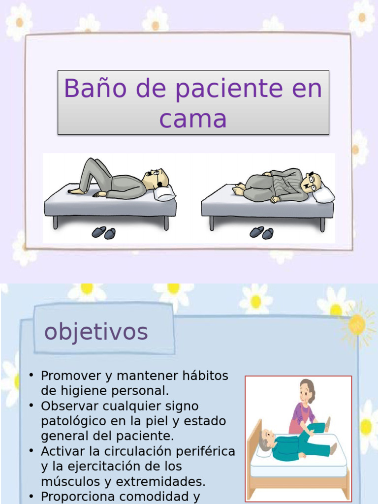 Baño Del Paciente Andrea | PDF | Mano