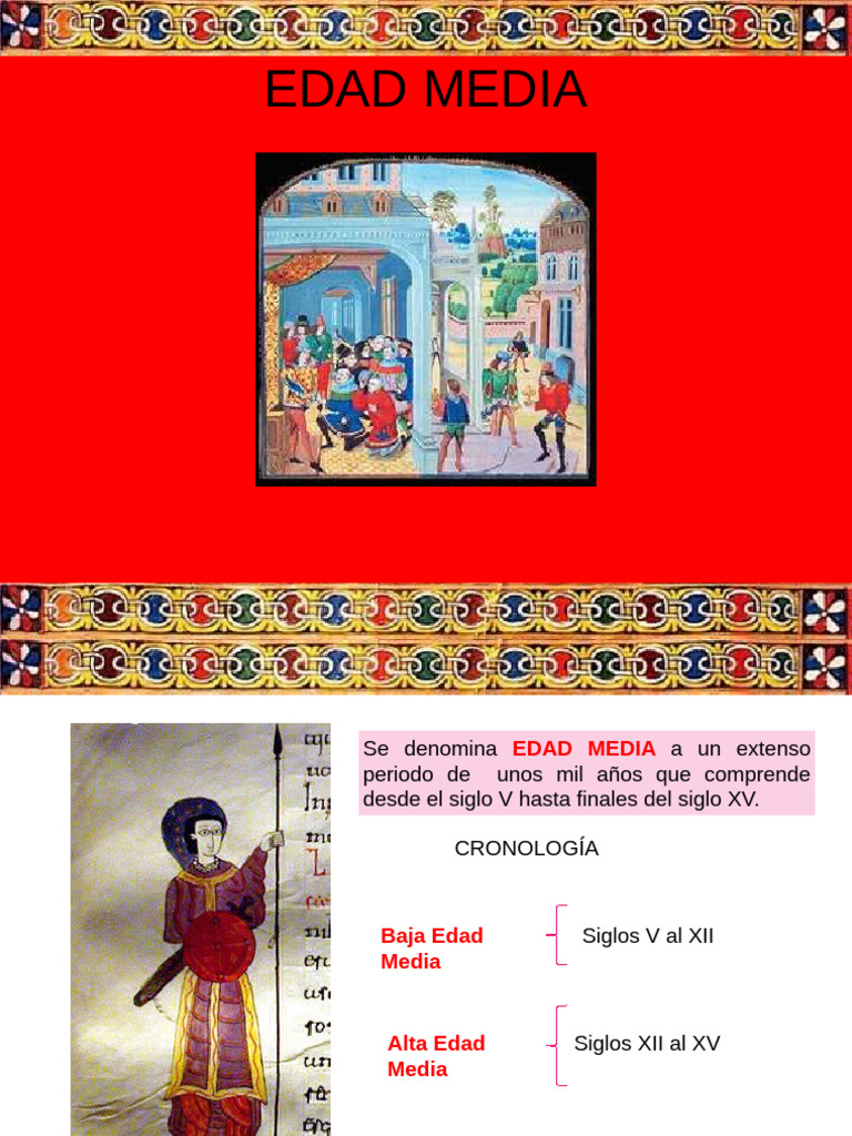 Historia y Cultura de la Edad Media | PDF | Al Andalus | Edades medias