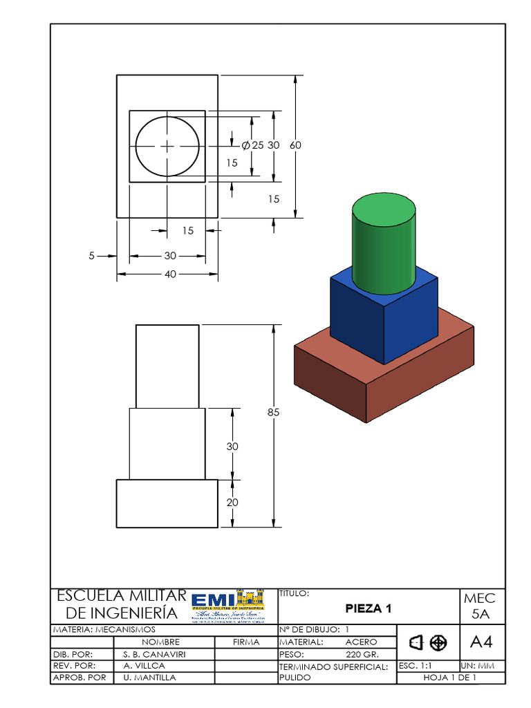 Pieza 1 | PDF