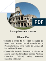 La Arquitectura Romana Reducido