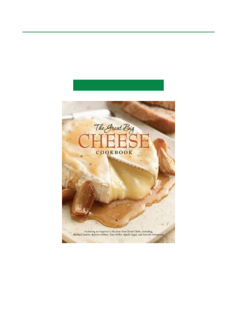 The Great Big Cheese Cookbook Download | PDF