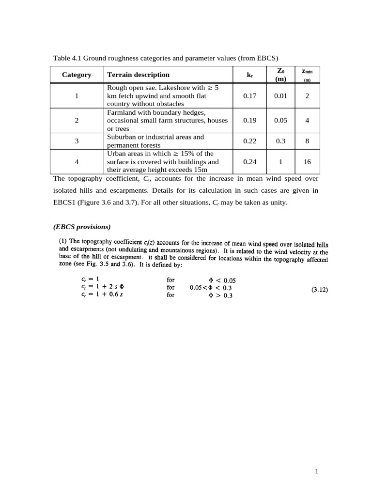 Wind Load Calculations for Buildings | PDF | Meteorology | Continuum ...