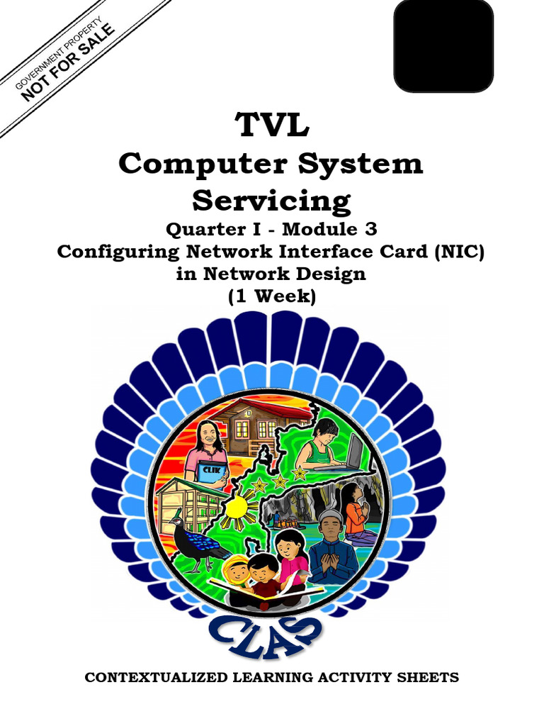 TVL - ICTCSS11 - Q1 - CLAS3 - Configuring Network Interface Card NIC in ...