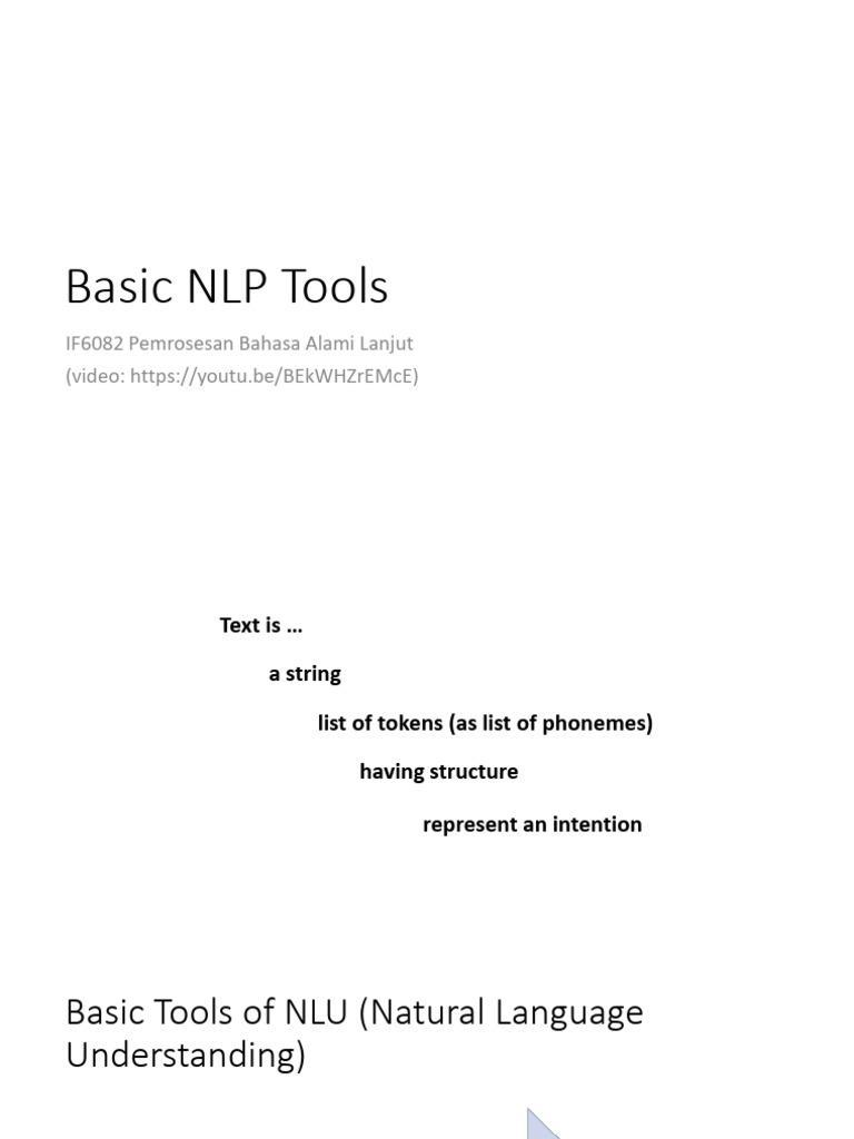 NLP Tools: NLTK Overview and Usage | PDF | Word | Phonetics