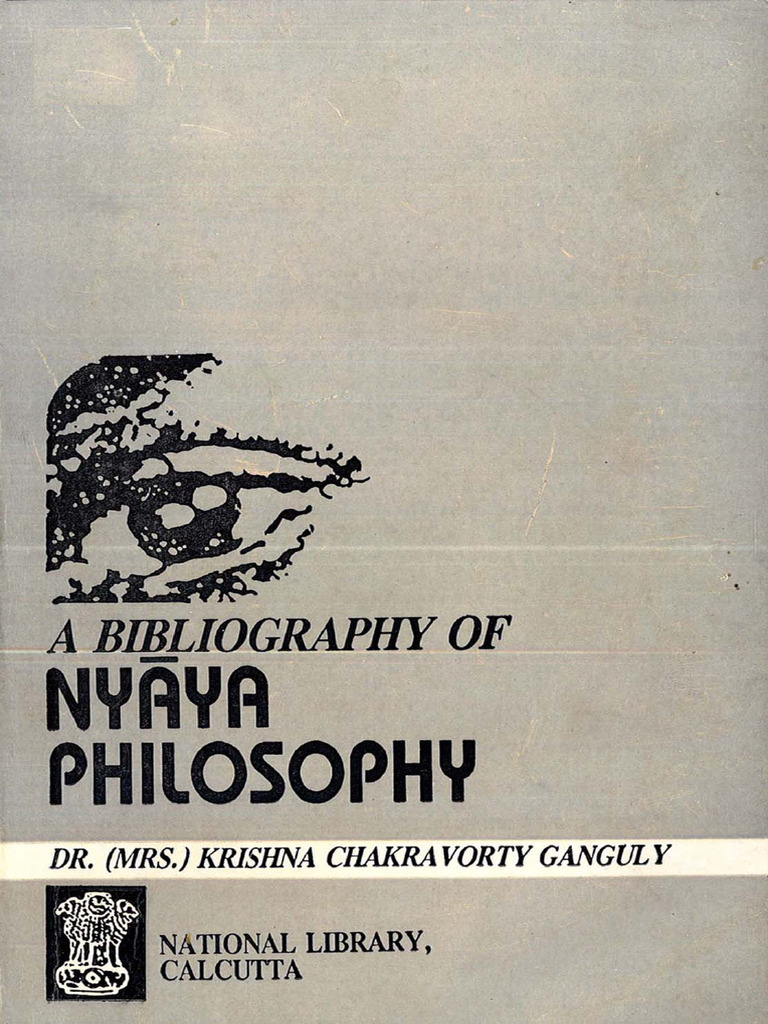 Bibliography of Nyäya Philosophy | PDF | Bibliography | Indian