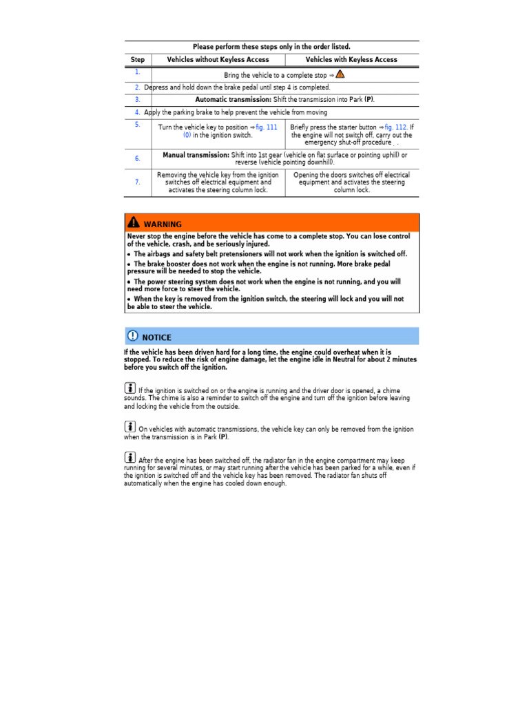 User Manual Volkswagen Jetta (2014) (English - 10 Pages) | PDF | Manual ...