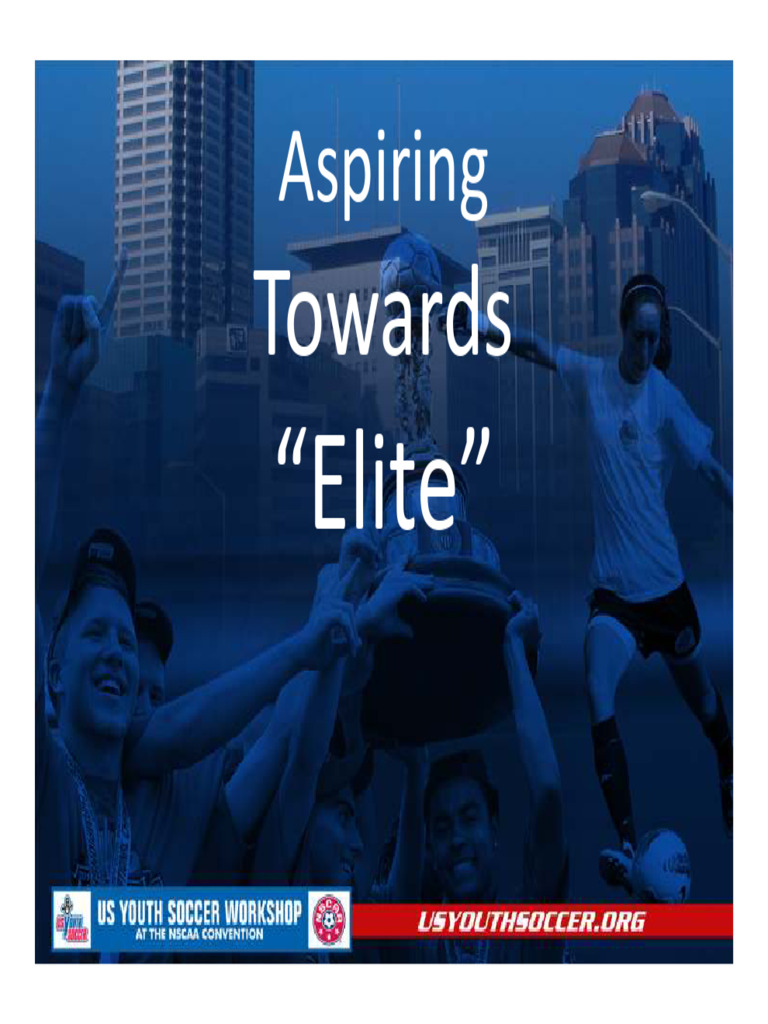 Youth Soccer Elite Development Strategies | PDF