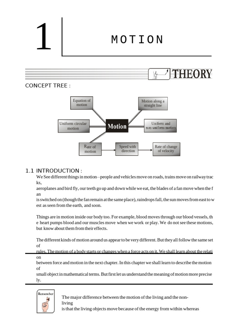 Understanding Motion in Physics | PDF | Speed | Velocity