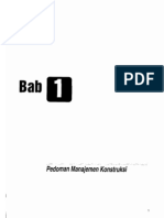 Bab1 Pedoman Manajemen Konstruksi