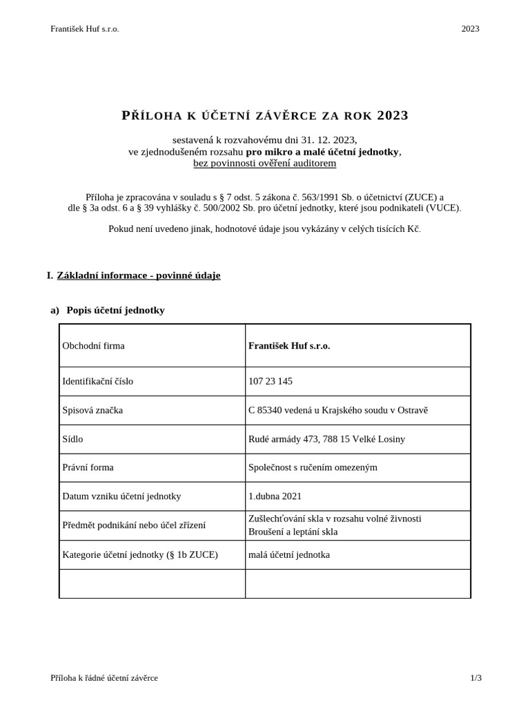 Priloha Uce Zaverka 2023 | PDF