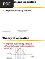 Telephone Answering Machine.: © 2008 Wayne Wolf Overheads For Computers As