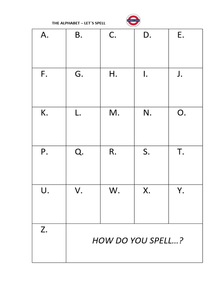 The Alphabet | PDF