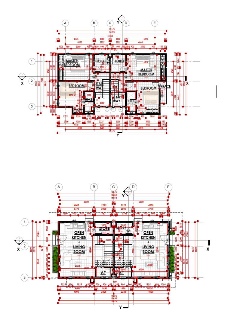 New Isheri Ground Floor and First Floor Plan Redesign | PDF