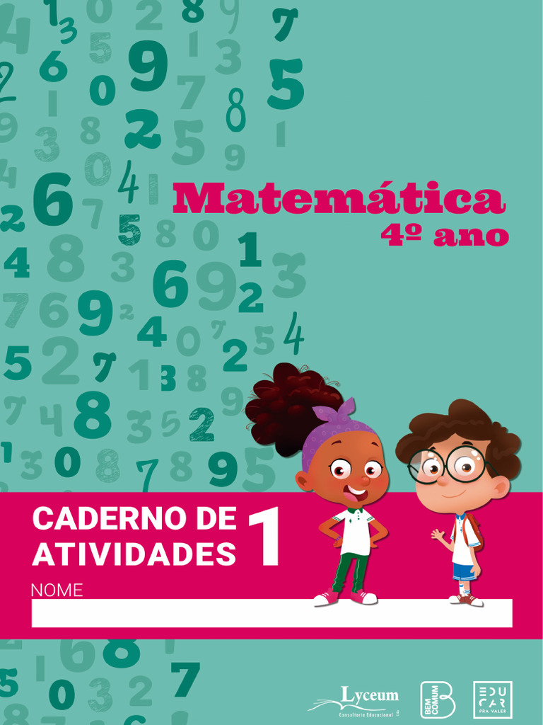 4 Ano Caderno 1 Matématica Aluno 2025 | PDF | Decimal
