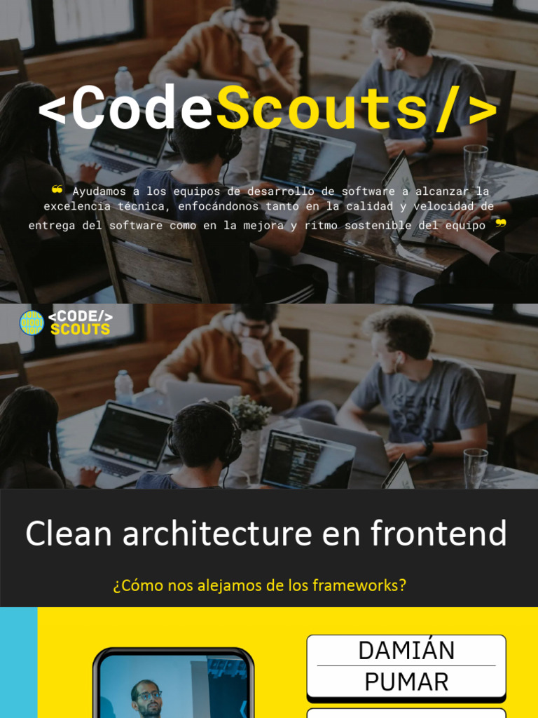 Clean Architecture en React JS | PDF | Software | Marco de software