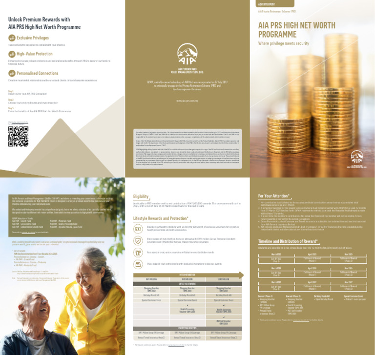 AIA PRS High Net Worth Programme Overview | PDF | Investing ...
