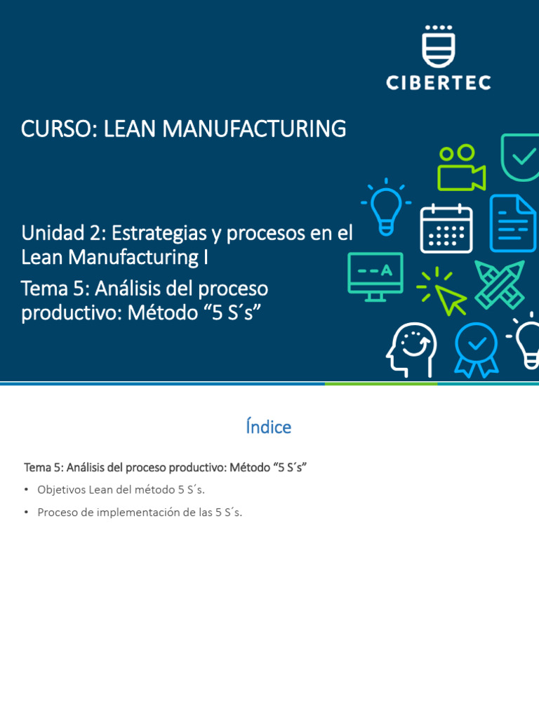 Implementación del Método 5S en Lean Manufacturing | PDF | Lean ...