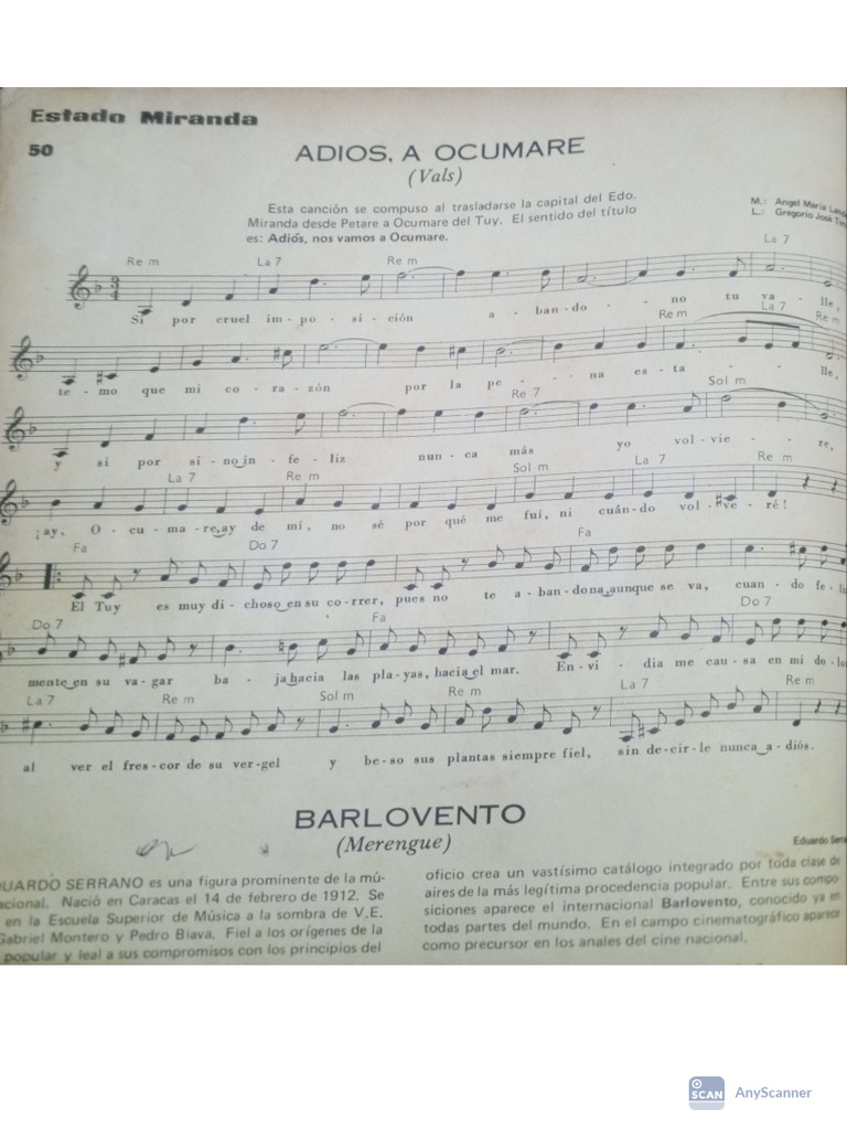 Adiós A Ocumare Pdf