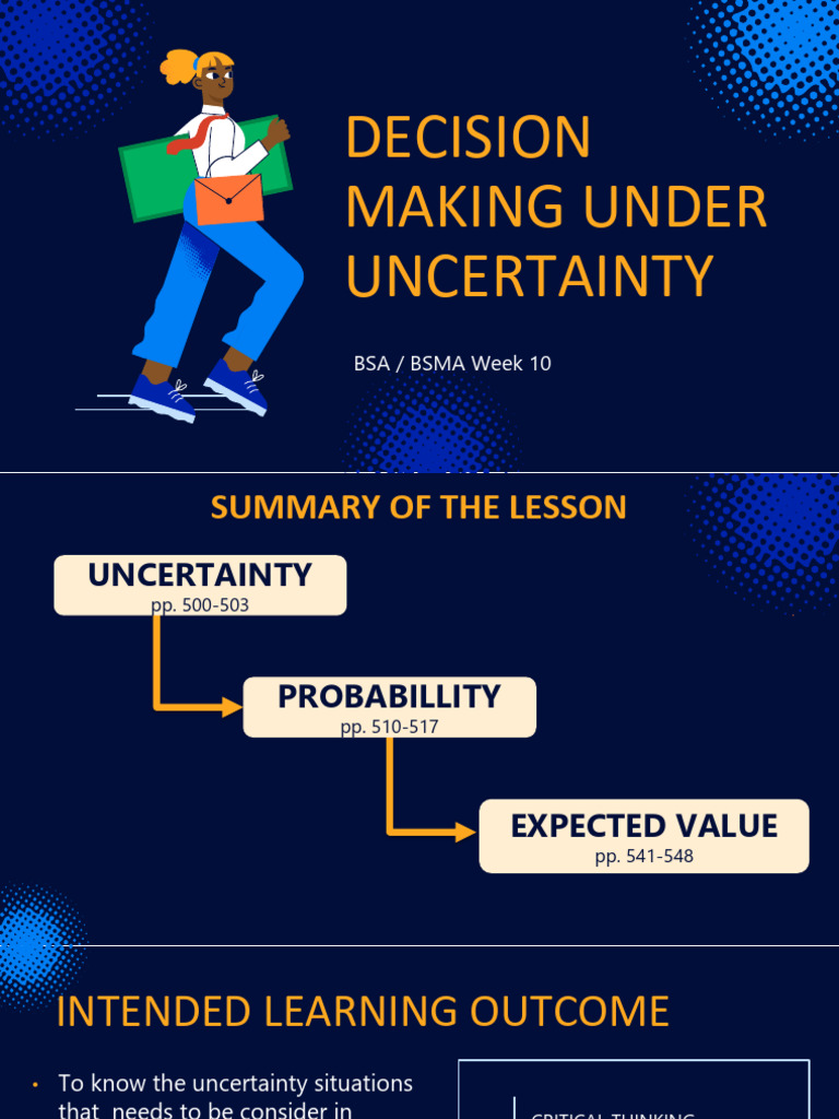 Decision Making and Value Information | PDF | Risk | Uncertainty