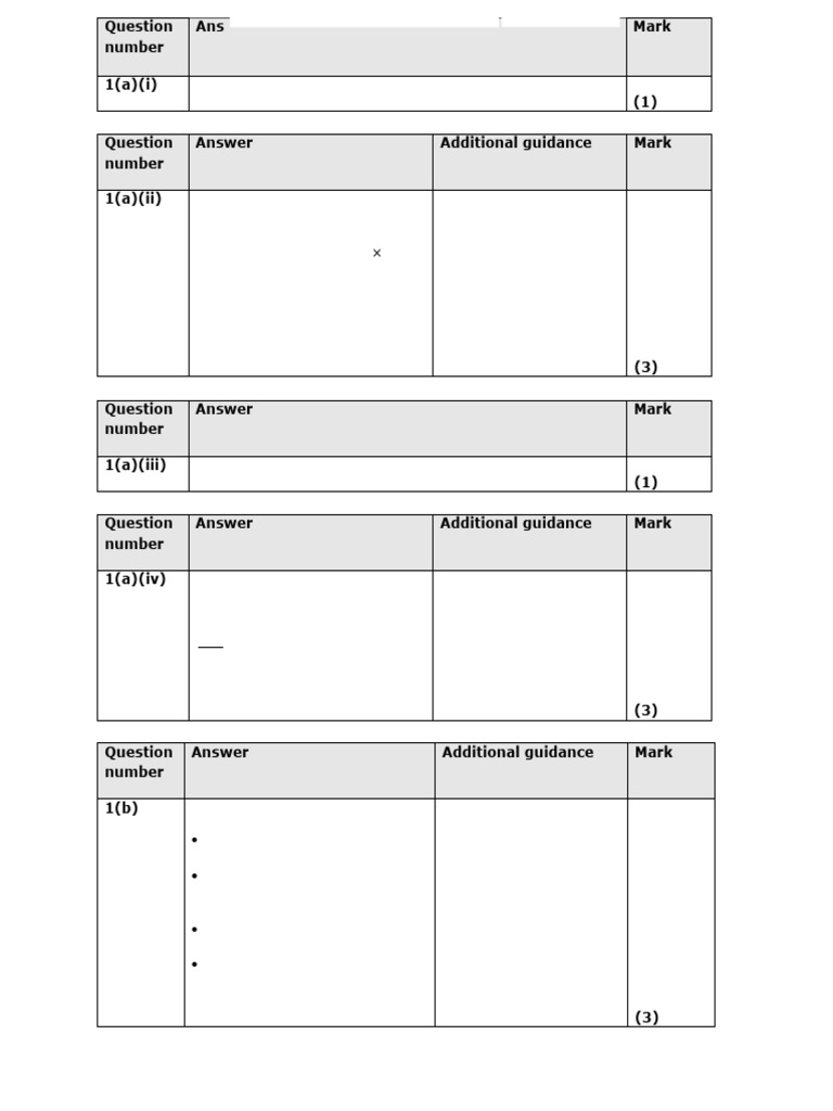 Physics Exam Marking Guide and Solutions | PDF | Force | Acceleration