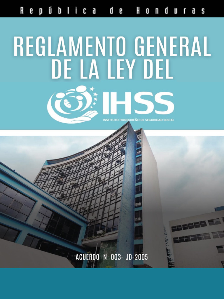 Reglamento General de La Ley Del IHSS | PDF