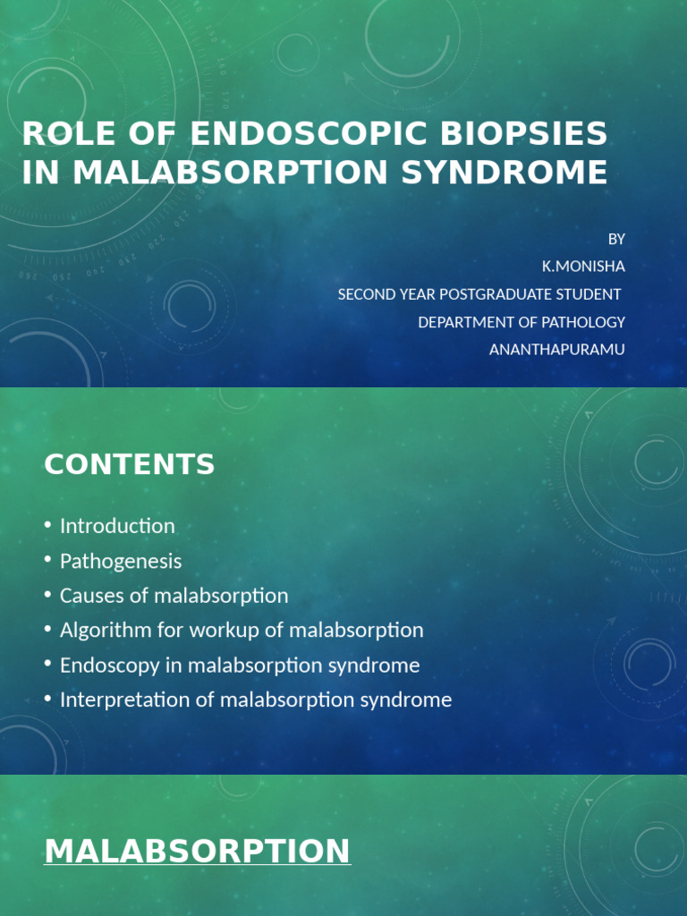 Endoscopic Biopsies in Malabsorption | PDF | Coeliac Disease ...