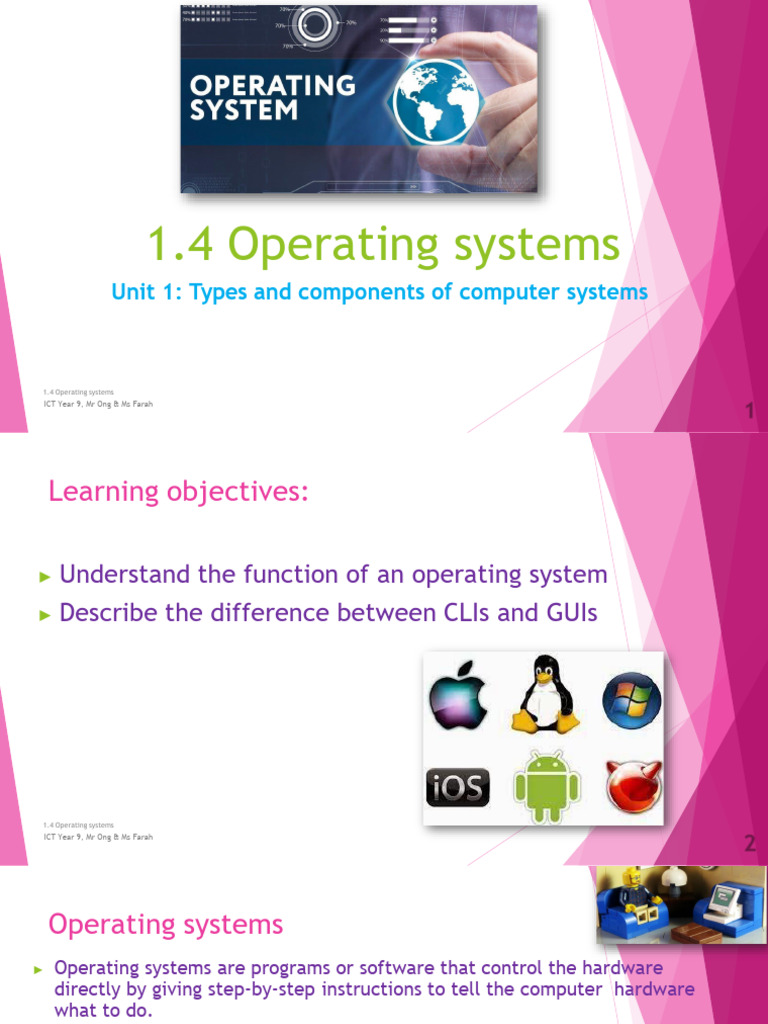 1.4 Notes Operating Systems | PDF | Graphical User Interfaces ...