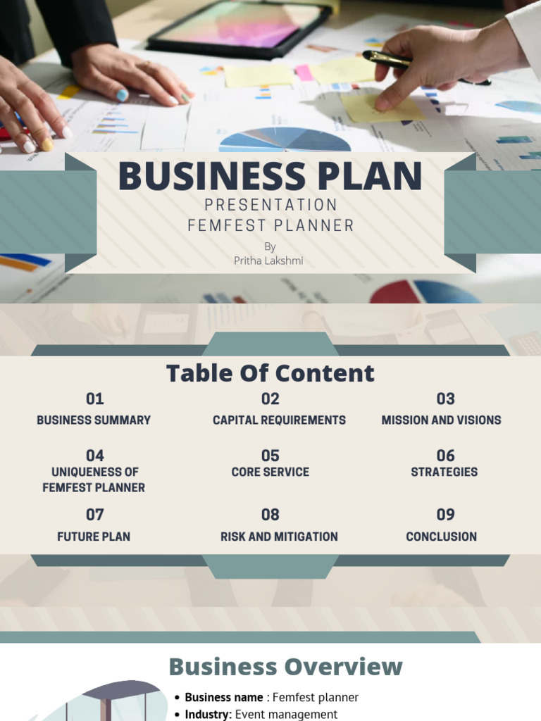 Business Plan Presentation1 | PDF | Entrepreneurship | Business Economics