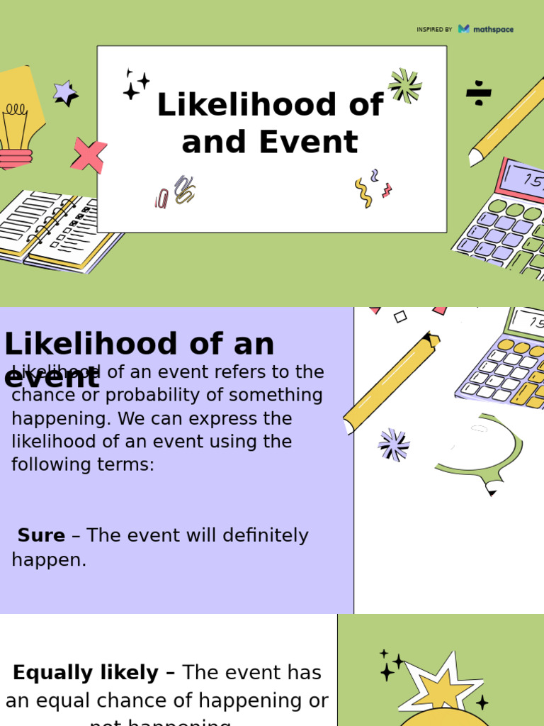 Understanding Event Likelihood | PDF