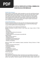 Download Jurnal Mengenai Hacker Mengenai Etika Dibidang Teknologi Informasi by Candris Wibowo SN84448827 doc pdf