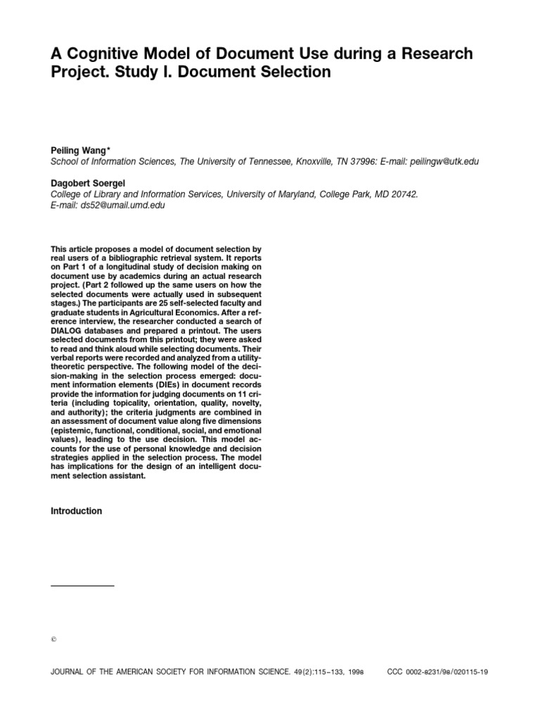 2 Document | PDF | Decision Making | Epistemology