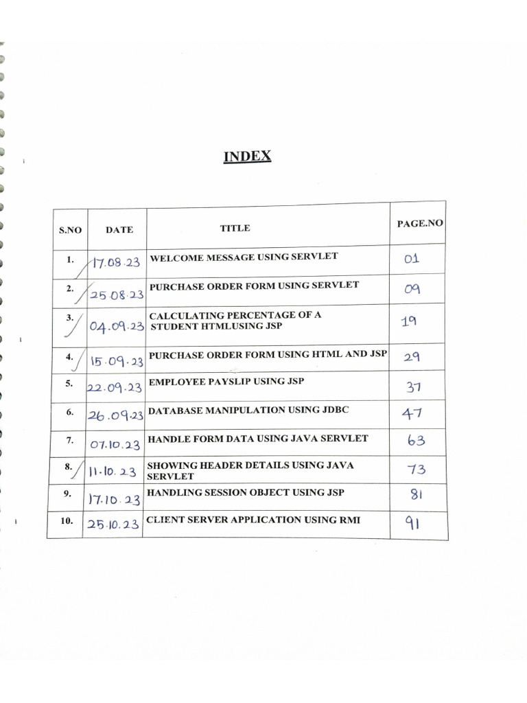 Ajp Programs Record | PDF