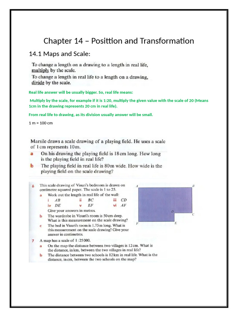 Positioning and Transforming Shapes | PDF | Area | Cartesian Coordinate ...