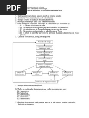 Verifica E7 E3o De Conhecimentos I Magma Fossil