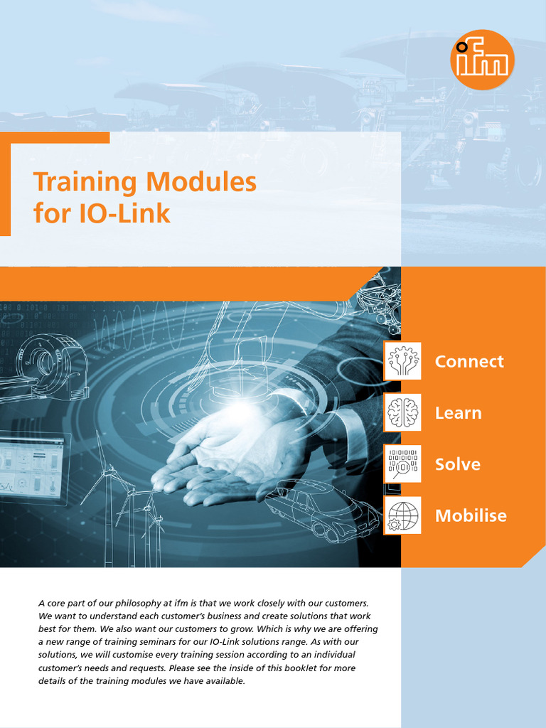 Ifm Au Training Modules For IO Link | PDF | Programmable Logic ...