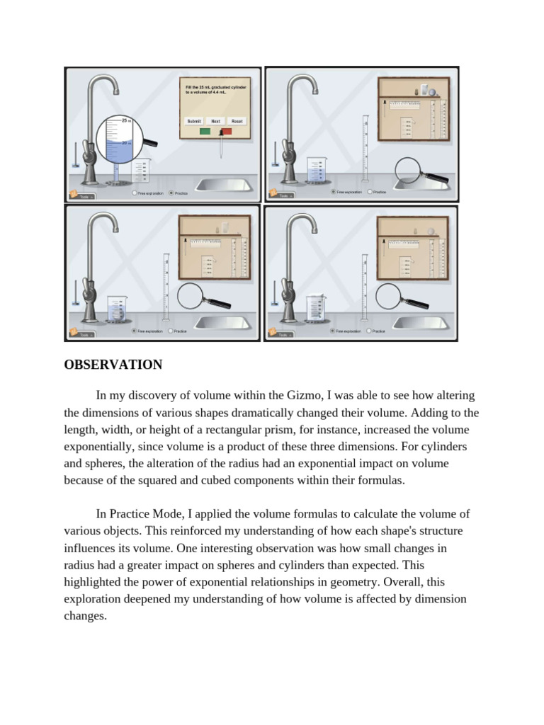 Impact of Dimensions on Volume Explained | PDF
