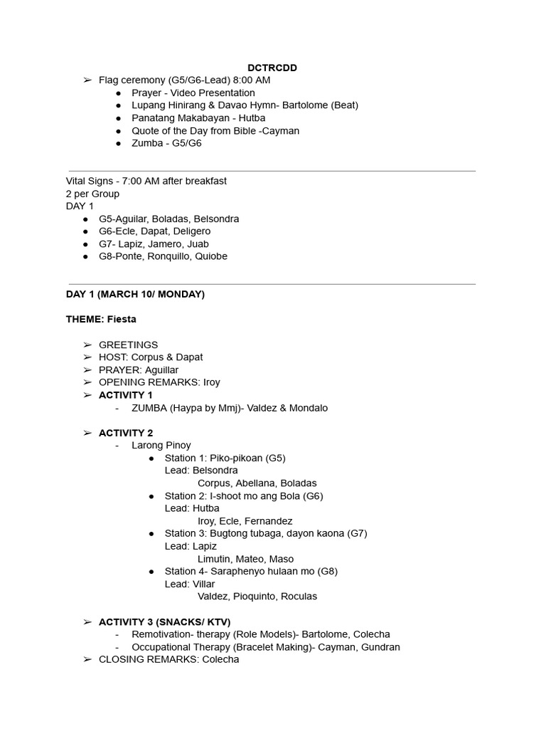 March 10 12 Program | PDF