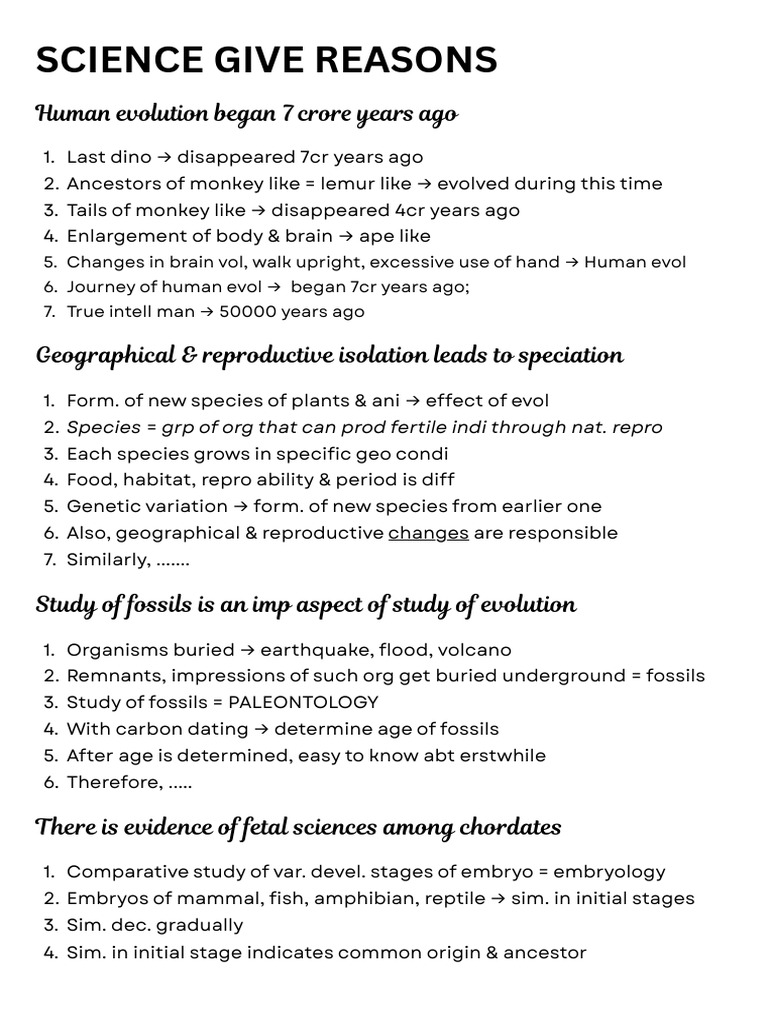 SCIENCE GIVE REASONS Final | PDF | Surrogacy | Fuels