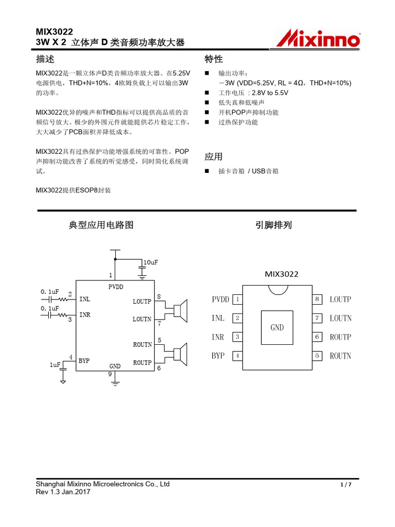 Mixinno Mix3022 | PDF