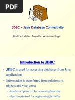 JDBC - J D B C: Ava Ata Ase Onnectivity