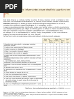 Escala CDR - Alzheimer | PDF | Doença de Alzheimer | Amnésia