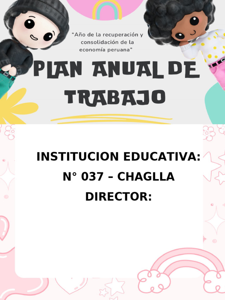 Plan Anual de Trabajo 2025 Primaria (2) Editorial La Mar | PDF ...