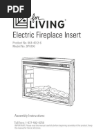 Twin-Star Electric Fireplace Manual | PDF | Switch | Manufactured Goods