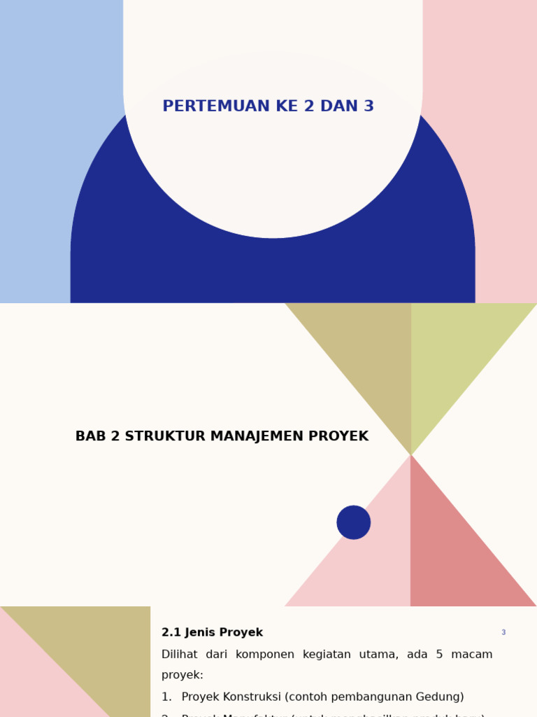 Struktur dan Manajemen Proyek Efektif | PDF