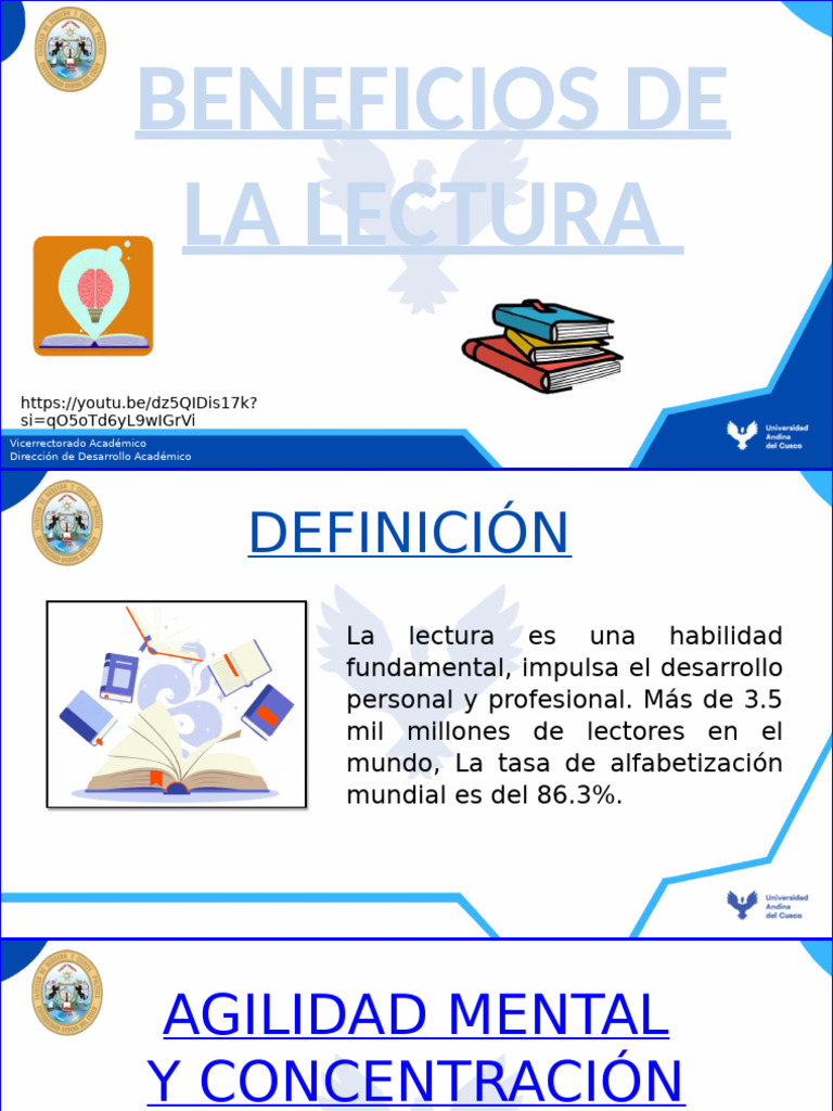 Beneficios de La Lectura ... | PDF | Las emociones | Pensamiento