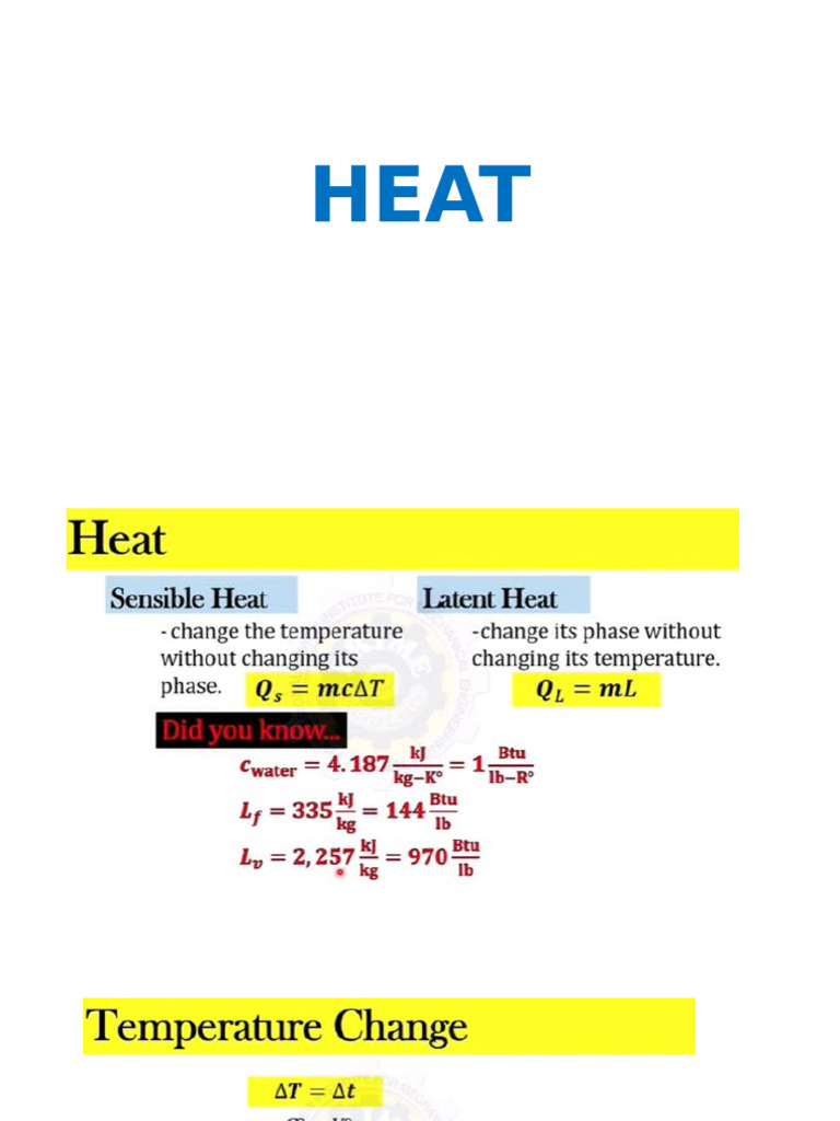 Heat | PDF